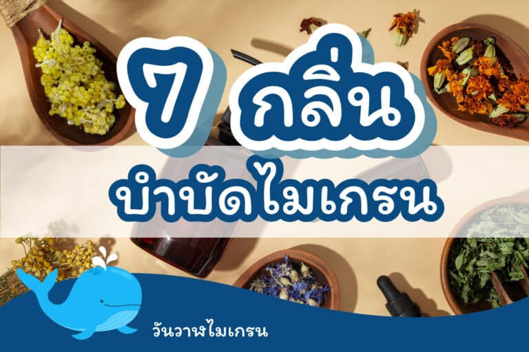7 กลิ่นชวนสัมผัส บำบัดไมเกรน